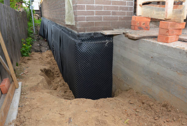 SJ Waterproofing Pros technician performing targeted Crawl Space Encapsulation assessment in Unionville Center, OH